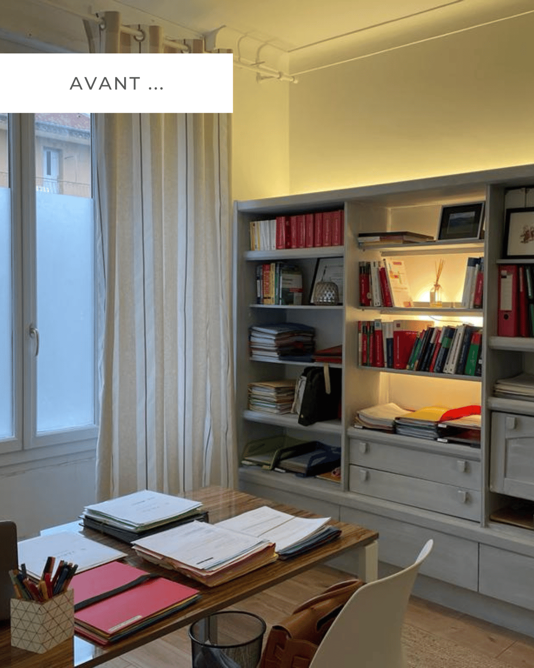 Projet déco : un cabinet d'avocate dans le Gard - Simple & Cosy