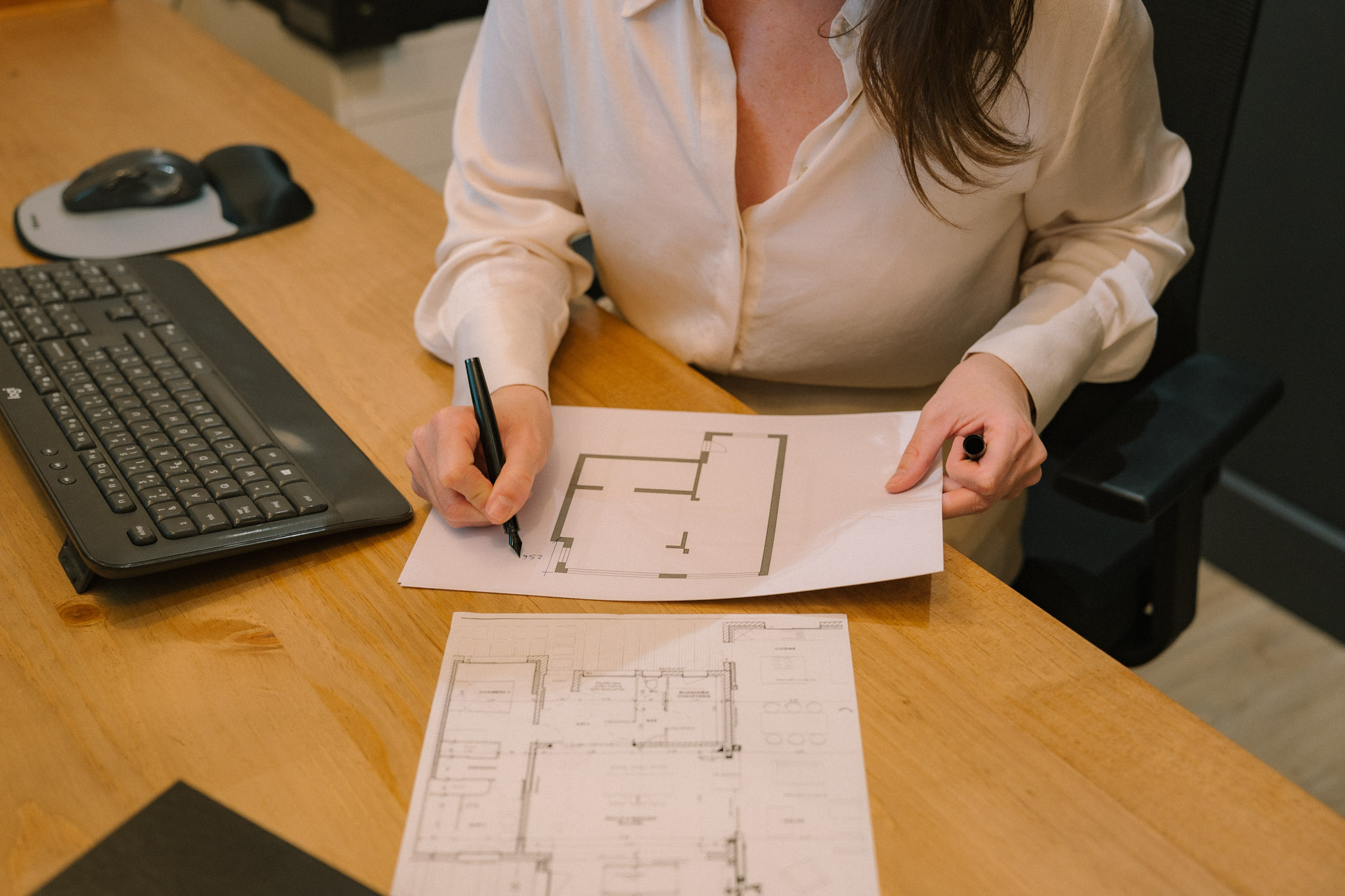 Etape projet architecture d'intérieur Finistère