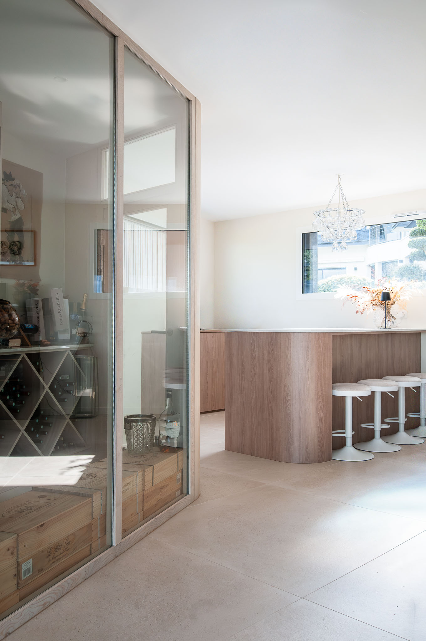 Aménagement maison neuve Cap-Coz Finistère