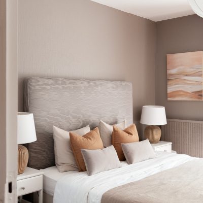 Décoration d'une chambre parentale à Beg-Meil