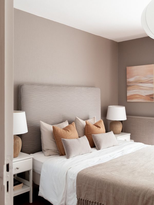 Décoration d'une chambre parentale à Beg-Meil