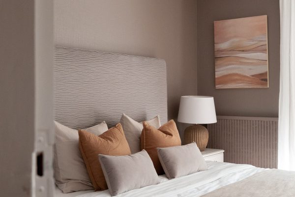 Décoration d’intérieur Fouesnant – Relooking chambre Décoration d'une chambre parentale - Finistère - Décoratrice d'intérieur