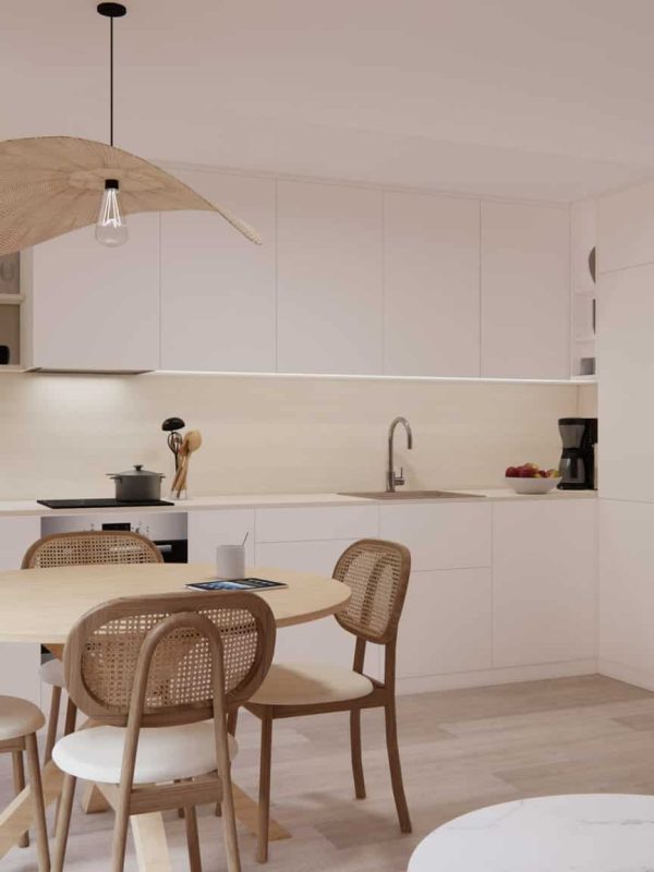 Projet 3D - Rénovation pièce de vie à Quimper