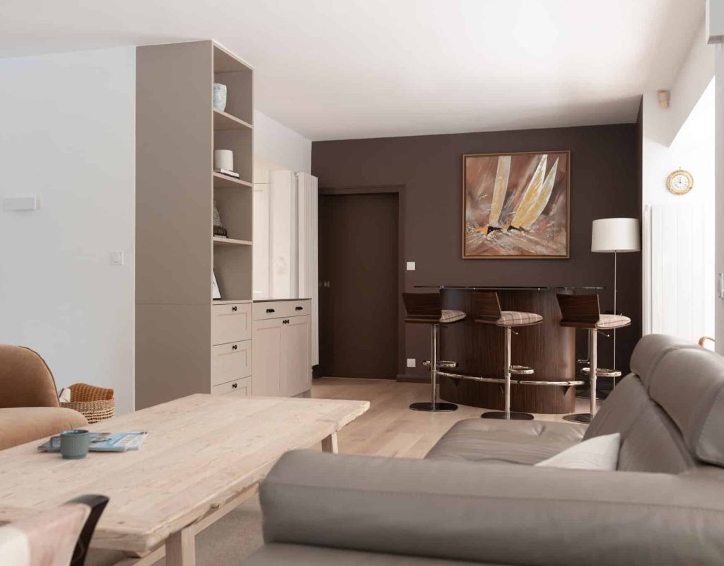 Rénovation pièce de vie Beg-Meil Rénovation pièce de vie Beg-Meil