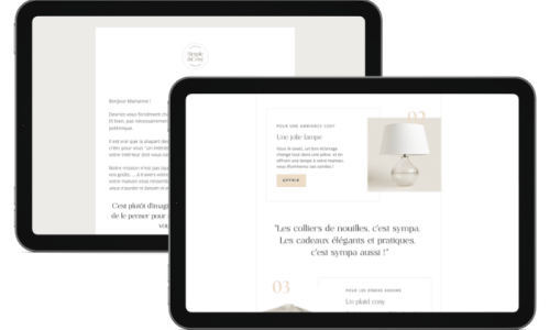 Newsletter-Simple & Cosy Décoration Finistère