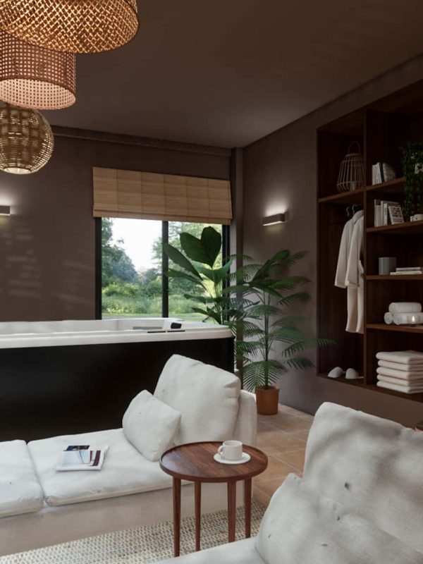 Rénovation spa Gouesnach - région de Quimper- décoratrice d'intérieur
