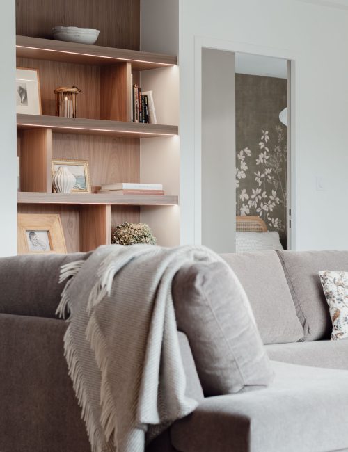 Architecte d'intérieur quimper Agencement sur-mesure salon